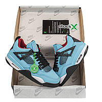 Кроссовки мужские Nike Air Jordan 4 Retro Travis Scott Cactus Jack кроссовки jordan 4 кросівки джордан 4 ретро