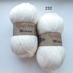 Spagoyarn  Melange Wool 232 20% шерсть 80%акрил