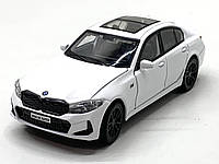 Машина TK Union Group BMW M3 металлопластик 1:32 звук свет инерция Белая (ТК-10105)