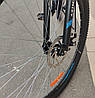 Електровелосипед Азимут E-AZIMUT Energy 29 колесо 19 рама, Shimano 21, li-ion 36V/500W/13Ah Черно Зелёный, фото 5