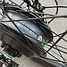 Електровелосипед Азимут E-AZIMUT Energy 29 колесо 19 рама, Shimano 21, li-ion 36V/500W/13Ah Черно Зелёный, фото 10
