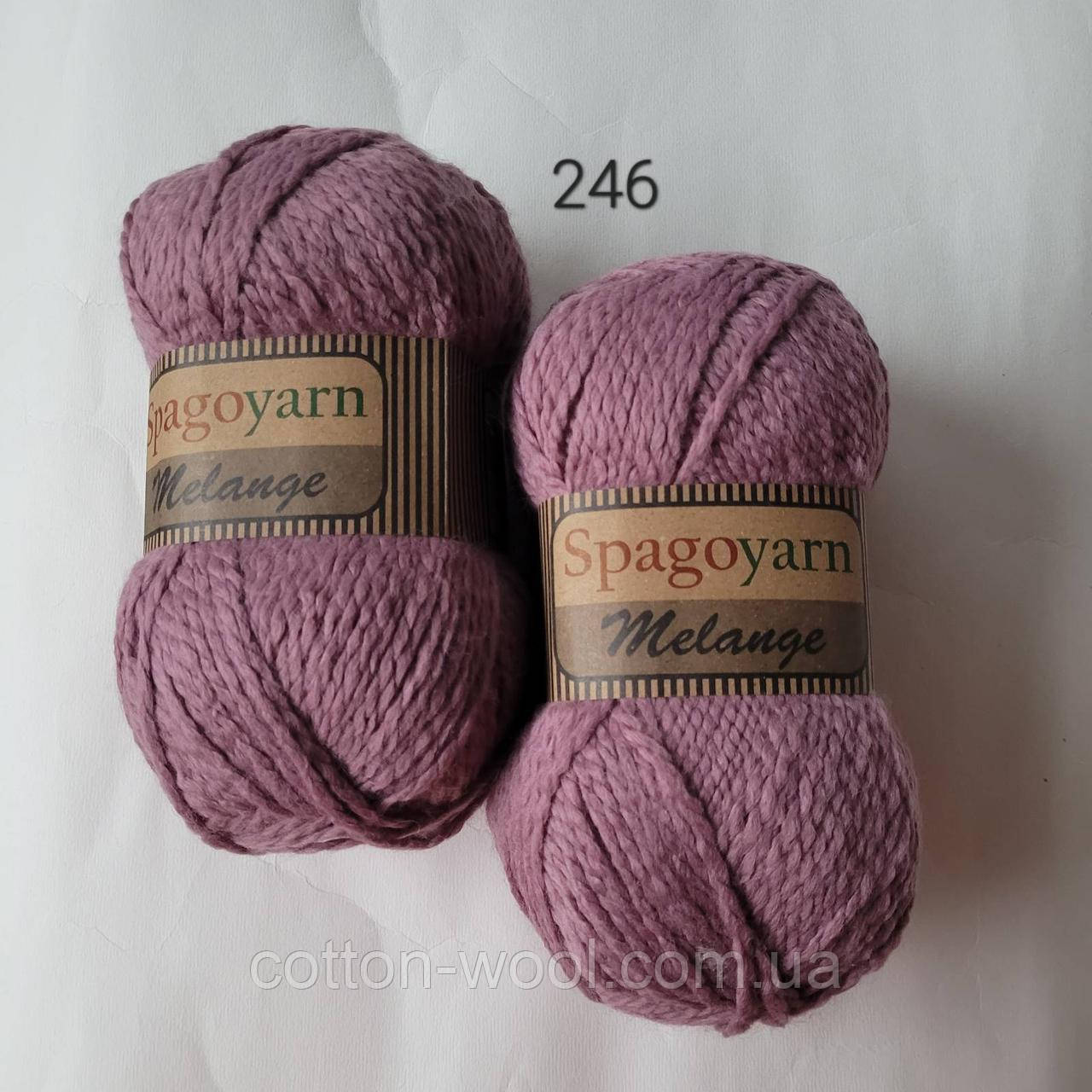Spagoyarn  Melange Wool 246 20% шерсть 80%акрил
