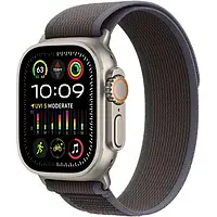 Смарт-часы Apple Watch Ultra 2 49mm GPS + Cellular Titanium Case with Trail Blue Black Loop - S/M (MRF53)