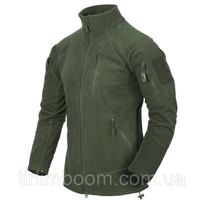 Флісова кофта Helikon-tex Alpha jacket олива M