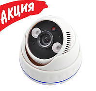 Камера Ip відеоспостереження ZX-611SD, Внутрішня, поворотна відеокамера з записом, купольна Ipcam SD-карта dzn
