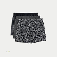 Мужские семейные трусы M&S (woven boxers)