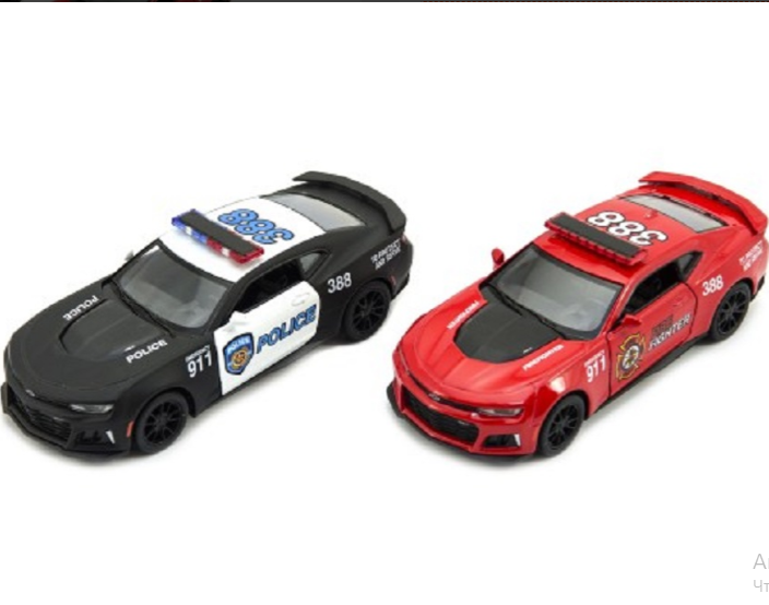 Інерційна машинка KINSMART "Chevrolet Camaro" KT 5399 WPR  (2 кольори)