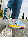 Кросівки чоловічі білі Nike Kyrie 6 White Blue Yellow (10622), фото 10