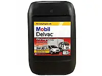 Масло для грузовых автомобилей Mobil Delvac City Log M 5W-30. Емкость 20л