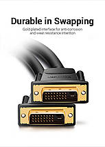 Кабель DVI-D-DVI-D (24+1) Vention PVC 2K 60Hz Dual Linik gold-plated 2m Black (EAABH), фото 4