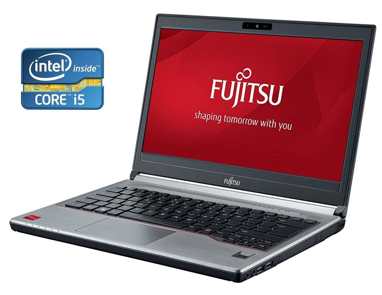 Ноутбук Б-клас Fujitsu LifeBook E744/ 14" (1600x900)/ Core i5-4310M/ 8 GB RAM/ 128 GB SSD/ HD 4600