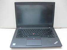 Ультрабук Б-клас Lenovo ThinkPad T460/ 14" (1920x1080)/ Core i5-6300U/ 16 GB RAM/ 480 GB SSD/ HD 520/ Дві АКБ, фото 3