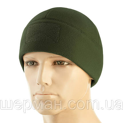 M-Tac шапка Watch Cap Elite фліс (320г/м2) з липучкою Army Olive S, фото 1
