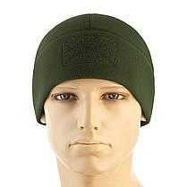 M-Tac шапка Watch Cap Elite фліс (320г/м2) з липучкою Army Olive S, фото 2