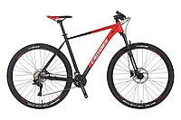 Велосипед найнер Crosser MT 041 29" (рама 19, 2*12) L-TWOO+Logan Вилка воздух!