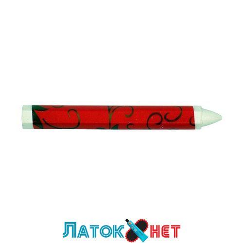 Дріб вологостійкий восковий 13 мм білий із червоною етикеткою Україна