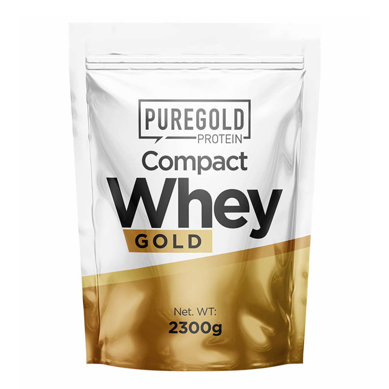 Compact Whey Gold - 2300g Raspberry White Chocolate (До 02.25+Пошкоджена упаковка), фото 1