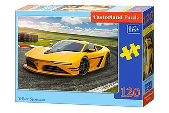 Пазли Сastoland 120 B-13500 "Yellow Sportscar"