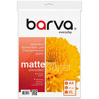 Фотопапір матовий 220 г. м2. A4. 20 арк Everyday Barva (IP-AE220-209)