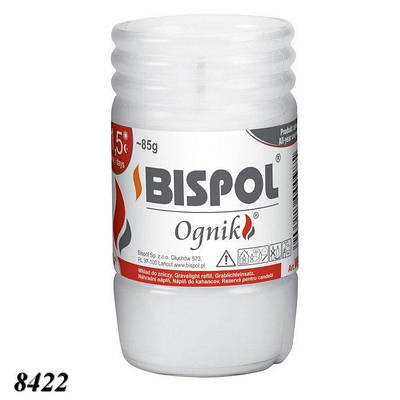 Свічка парафінова Bispol 1.5 доби 9х4.9х4.9 см (30шт)