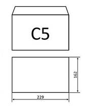 Конверт С5 (162х229) скл білий (0+0), фото 3