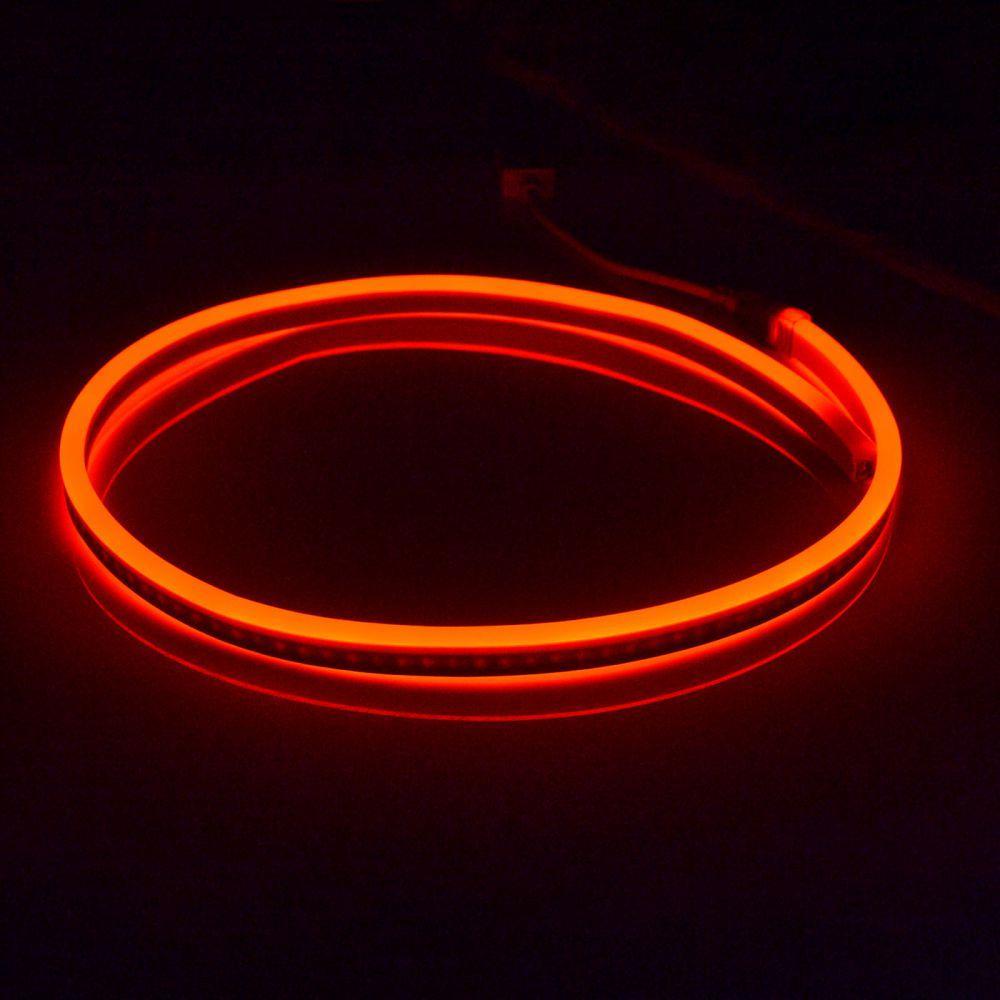 Світлодіодний неон Venom SMD 2835 120д.м. (IP67) 220 V (VPN-2835120220-R) червоний Червоний, фото 1