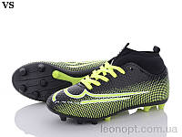 Футбольная обувь для мальчиков "VS" Crampon l black-green