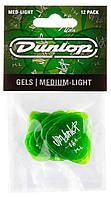 Медиаторы Dunlop 486PML Gels Green Medium Light Player's Pack (12 шт.) GB, код: 6555695