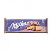 Шоколад Мілка чізкейк з полуницею Milka Strawberry Cheesecake 300g