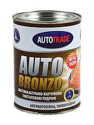 Мастика бітумно-каучукова бронза 2,5кг 131113 Autotrade