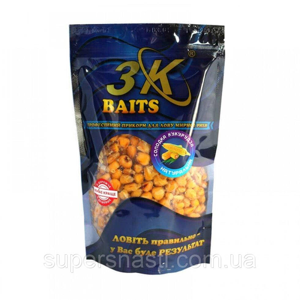 Прикормка 3KBaits Сладкая Кукуруза Натуральная 0.8кг - фото 1 - id-p1629767833