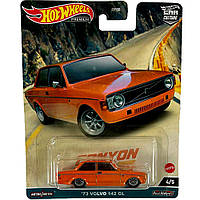 Тематическая машинка Hot Wheels Car culture Volvo 142 GL FPY86-HKC53