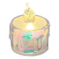 Декоративная свеча Bambi CX-20 LED, 4 x 5 см, Toyman