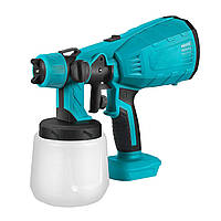 Акумуляторний краскопульт 24v з регулюванням ширини розпилення та 2 акумуляторами, фото 2