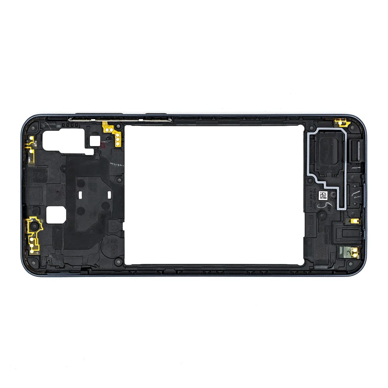 Середня частина корпусу для телефону Samsung A305 Galaxy A30 (2019) чорна