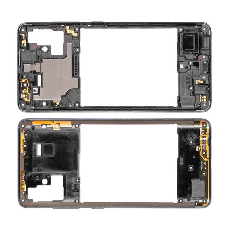 Середня частина корпусу для телефону Samsung A515 Galaxy A51 (2020) чорна