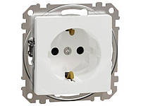 Розетки і вимикачі Schneider-Electric серія Sedna колір Білий