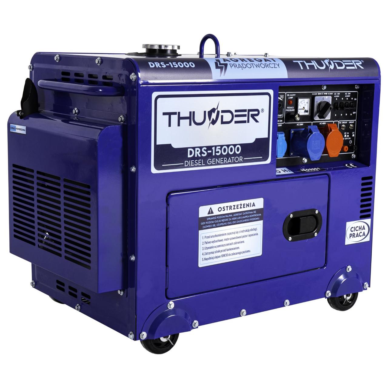 Дизельний генератор THUNDER DRS-15000