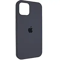 Чехол Silicone Case Full для Apple iPhone 15 (6.1") серый