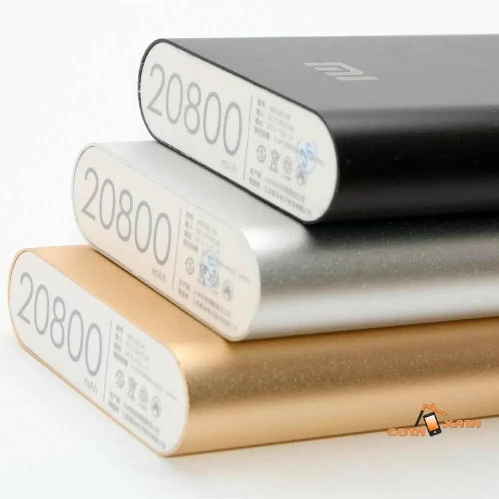 Повербанк Xiaomi 20800 mAh Power Bank Зовнішній Акумулятор - фото 2 - id-p2014713861