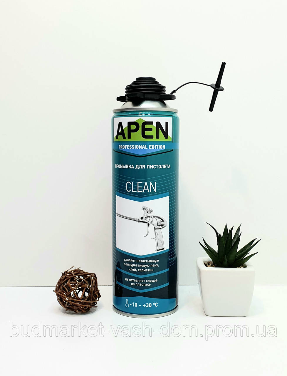 Очищувач монтажної піни ТМ "Apen" Clean - 440 мл.