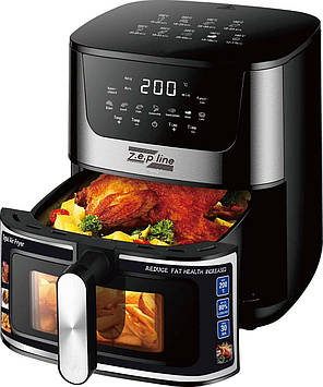 Безмасляна електрична фритюрниця на 8 л Zepline ZP-092 3000W