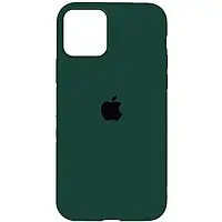 Чехол Silicone Case Full для Apple iPhone 15 (6.1") зеленый