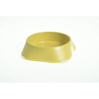 Посуд для кішок Fiboo Миска без антиковзних накладок S жовтий (FIB0139)