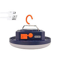 Туристически кемпинговый фонарь для кемпинга с крючком и USB - зарядкой 9900 мАч