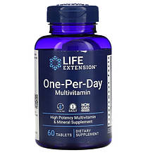Вітамінно-мінеральний комплекс Life Extension One-Per-Day Multivitamin 60 Tabs