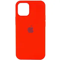 Чехол Silicone Case Full для Apple iPhone 15 (6.1") красный