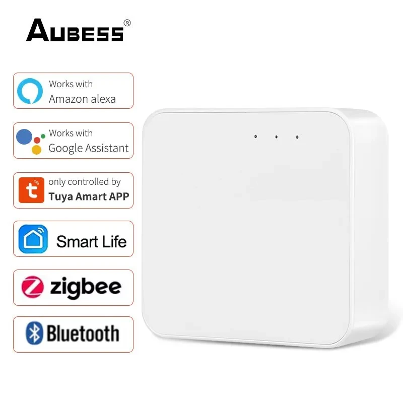 Розумний шлюз Tuya Smart Multi-mode Gateway Hub ZigBee 3.0, концентратор Bluetooth SIG, до 128 пристроїв