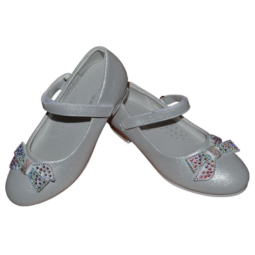Нарядні туфлі для дівчинки 32,34,35 розмір, шкіряна устілка, супінатор, на ранок, 105-043-24