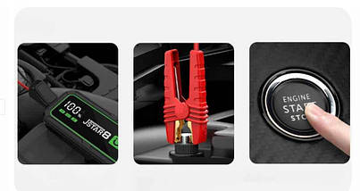 Пусковий пристрій для автомобіля Jump Starter Utrai Jstar 8 з аксесуарами Full Power, фото 4